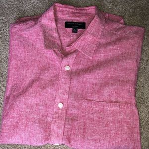 Banana republic short sleeve button up